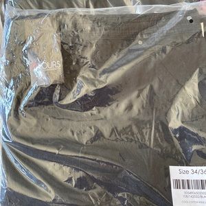 Size 6X 100% cotton BLACK plus size summer pants!